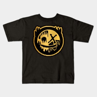 W3IRD GVNG ''TESTING'' (GOLD FIRE) Kids T-Shirt